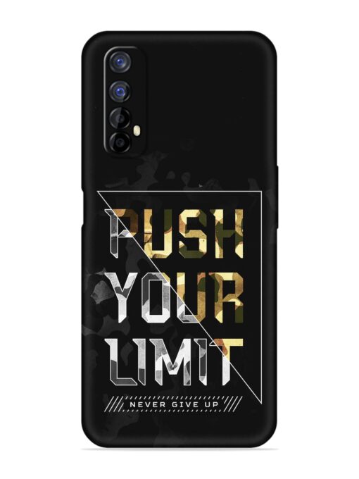 Push Your Limits Embossed Soft Silicone Case for Realme 7 Zapvi