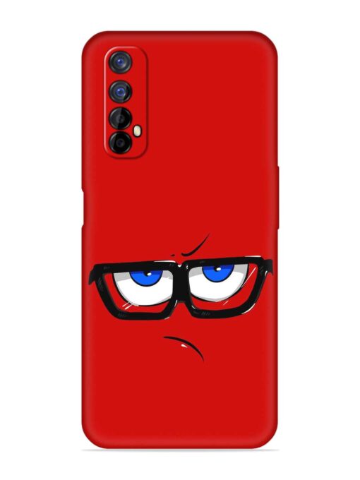 Rad Angry Face Embossed Soft Silicone Case for Realme 7 Zapvi