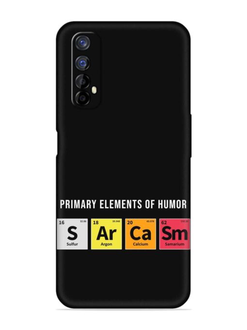 Primary Elements Humor Embossed Soft Silicone Case for Realme 7 Zapvi