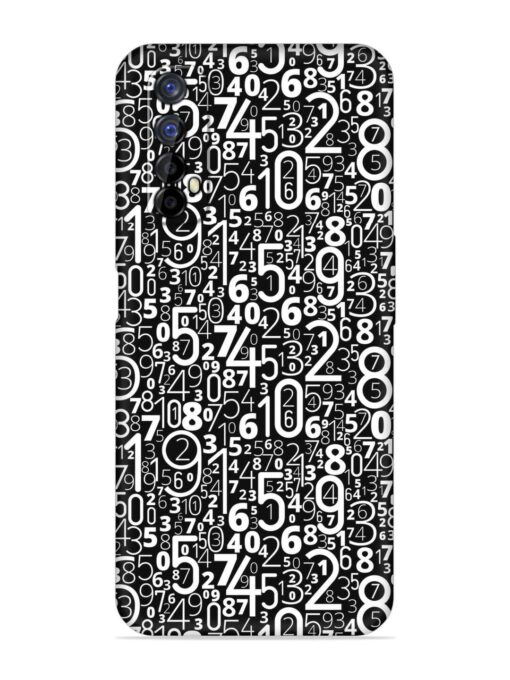 Many Numbers Different Embossed Soft Silicone Case for Realme 7 Zapvi