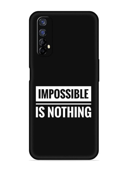 Impossible Is Nothing Embossed Soft Silicone Case for Realme 7 Zapvi