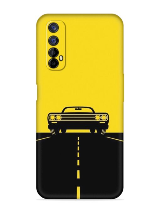 Classic Car Embossed Soft Silicone Case for Realme 7 Zapvi