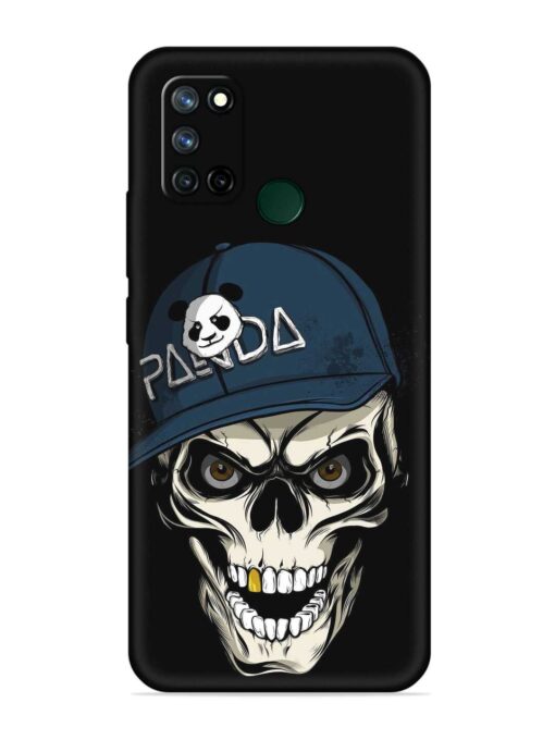 Panda Skull Embossed Soft Silicone Case for Realme 7I Zapvi