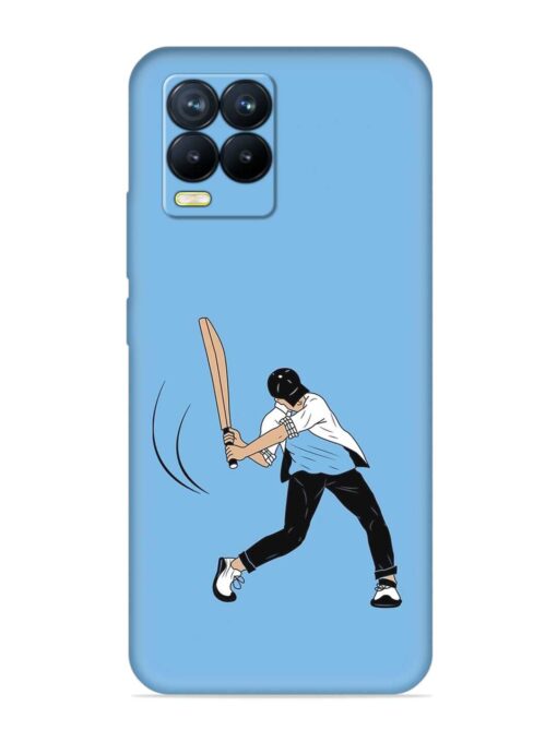 Cricket Gully Boy Embossed Soft Silicone Case for Realme 8 Pro Zapvi