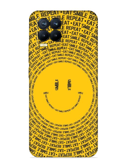 Smiley Embossed Soft Silicone Case for Realme 8 Pro Zapvi