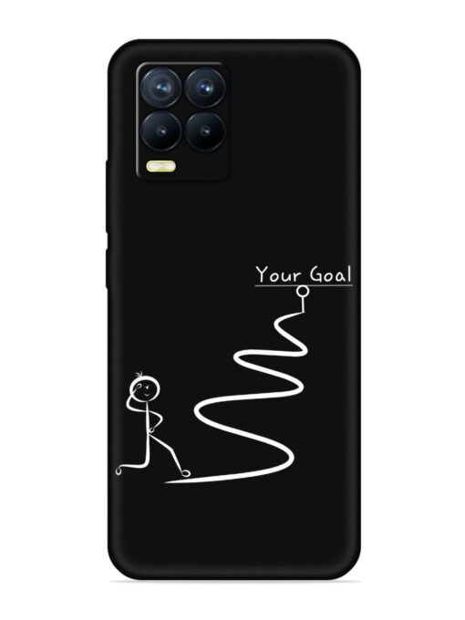 Your Goal Embossed Soft Silicone Case for Realme 8 Pro Zapvi