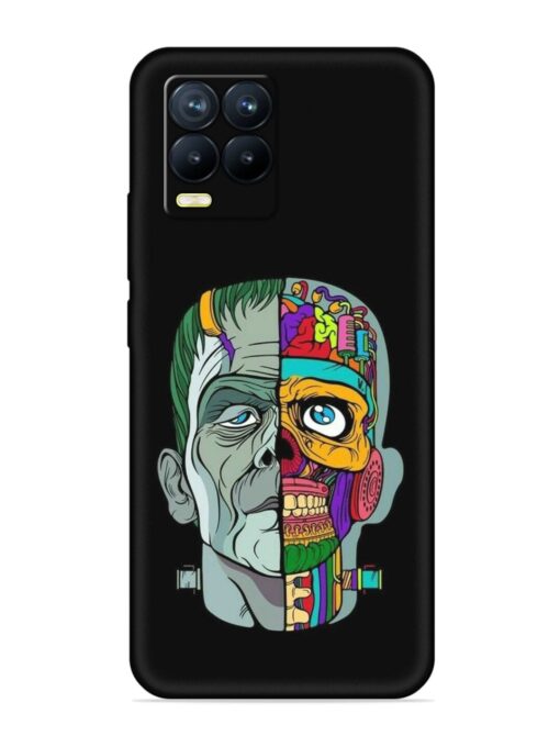 Men Vs Skull Embossed Soft Silicone Case for Realme 8 Pro Zapvi