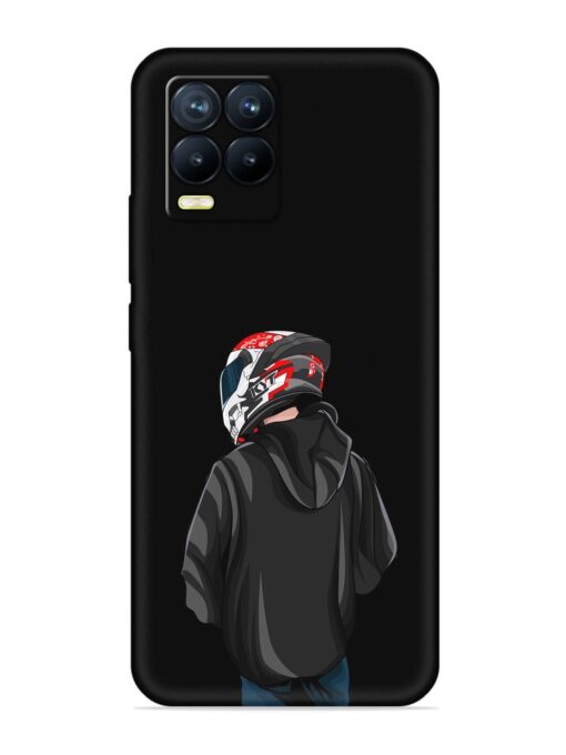 Motorcycle Rider Embossed Soft Silicone Case for Realme 8 Pro Zapvi