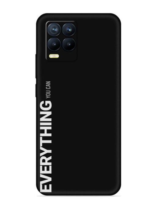 Everything You Can Embossed Soft Silicone Case for Realme 8 Pro Zapvi