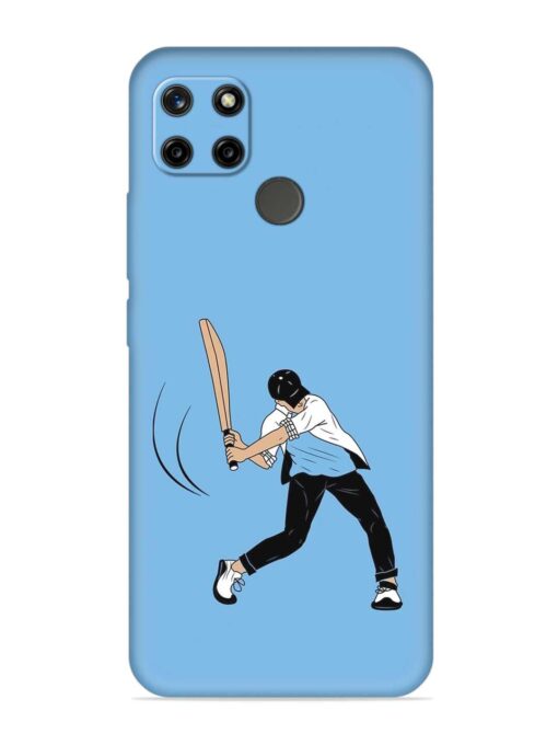 Cricket Gully Boy Embossed Soft Silicone Case for Realme C12 Zapvi