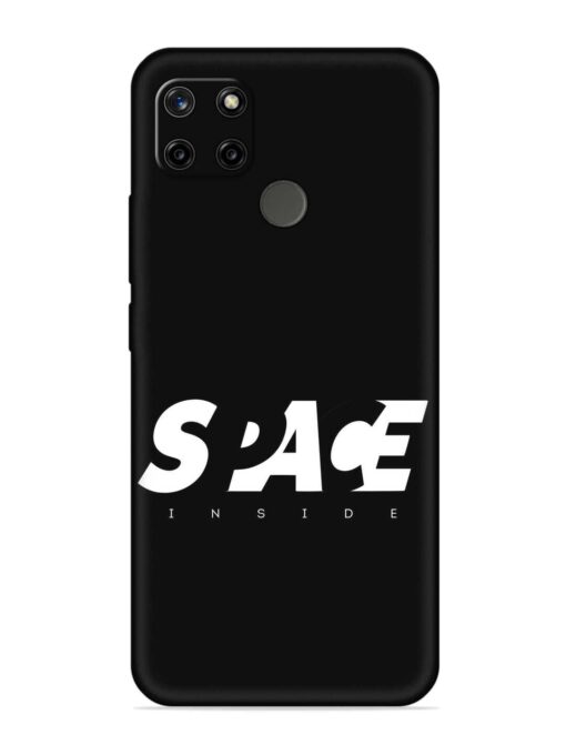 Space Typography Art Embossed Soft Silicone Case for Realme C12 Zapvi