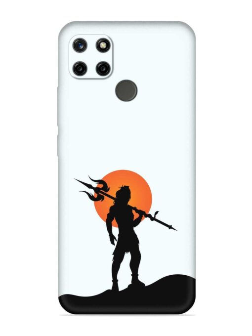 Lord Mahadev Trendy Embossed Soft Silicone Case for Realme C12 Zapvi