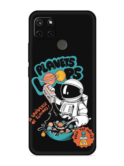 Planets Loop Embossed Soft Silicone Case for Realme C12 Zapvi