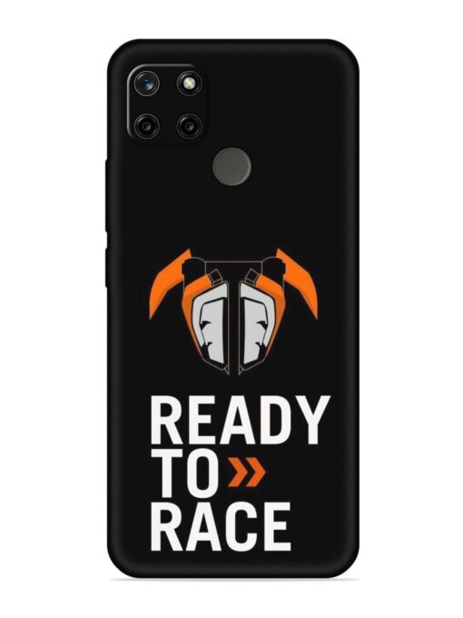 Ready To Race Embossed Soft Silicone Case for Realme C12 Zapvi