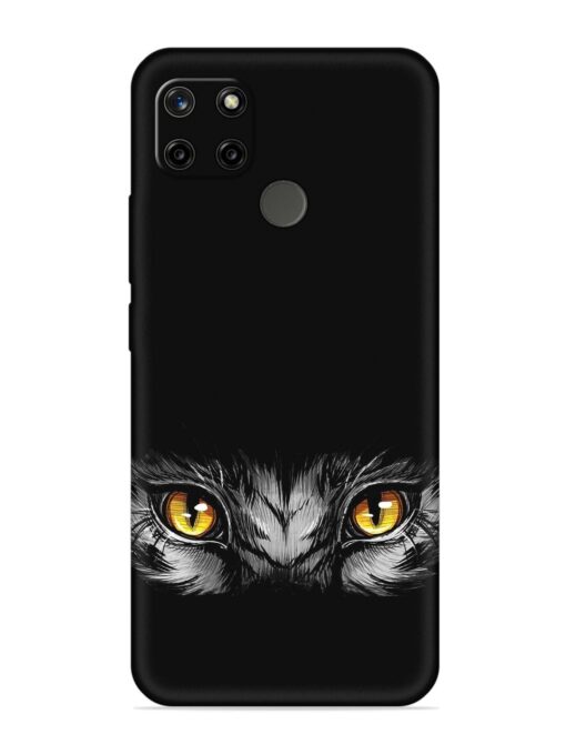 Scary Eye Embossed Soft Silicone Case for Realme C12 Zapvi