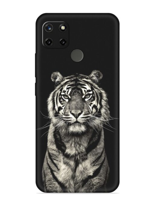 Tiger Art Embossed Soft Silicone Case for Realme C12 Zapvi