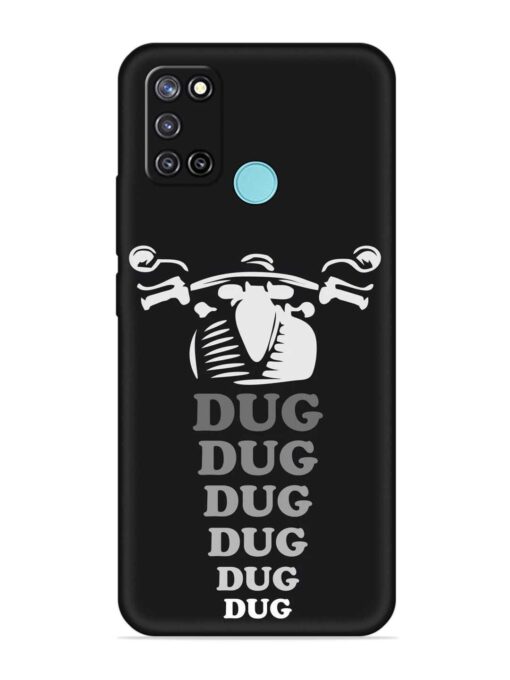 Dug Dug Dug Embossed Soft Silicone Case for Realme C17 Zapvi