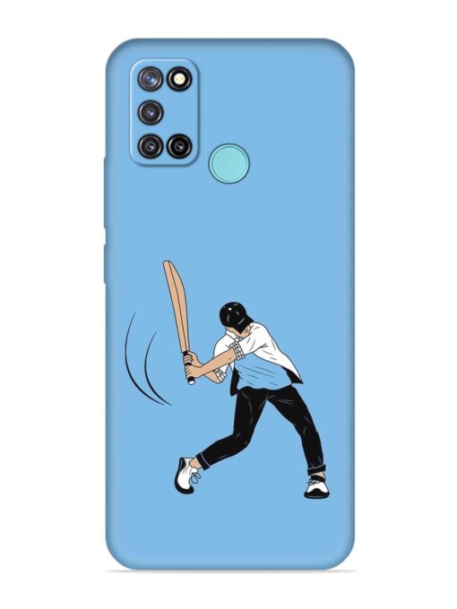 Cricket Gully Boy Embossed Soft Silicone Case for Realme C17 Zapvi