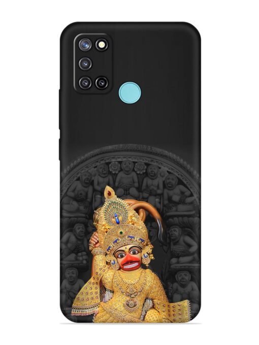 Indian Gold Hanuman Embossed Soft Silicone Case for Realme C17 Zapvi