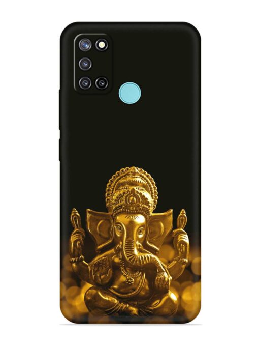 Lord Ganesha Indian Festival Embossed Soft Silicone Case for Realme C17 Zapvi