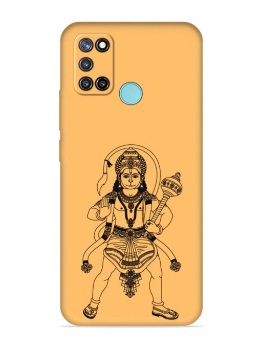 Indian God Hanuman Embossed Soft Silicone Case for Realme C17 Zapvi