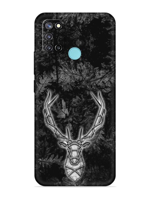 Ancient Deer Embossed Soft Silicone Case for Realme C17 Zapvi