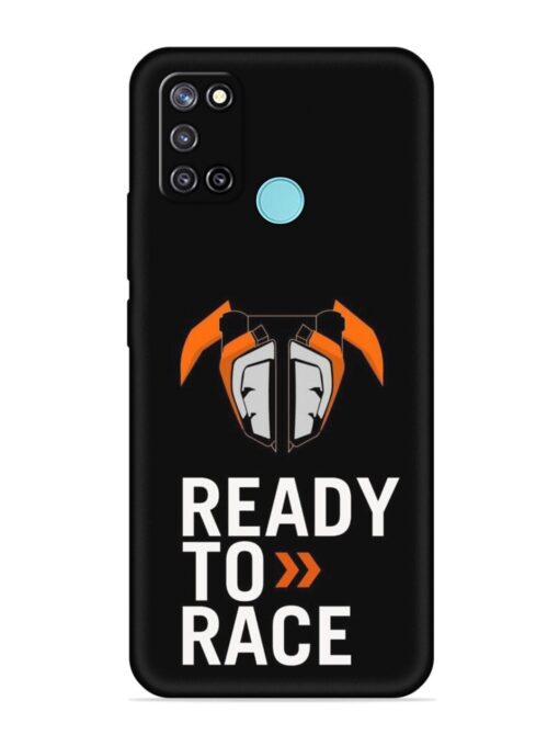 Ready To Race Embossed Soft Silicone Case for Realme C17 Zapvi