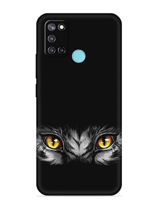 Scary Eye Embossed Soft Silicone Case for Realme C17 Zapvi