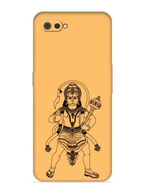 Indian God Hanuman Embossed Soft Silicone Case for Realme C2 Zapvi