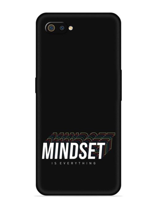 Mindset Everything Slogan Embossed Soft Silicone Case for Realme C2 Zapvi