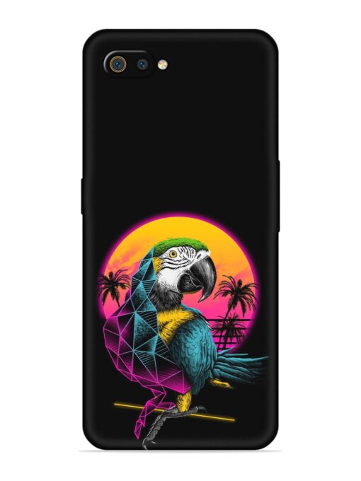 Rad Parrot Embossed Soft Silicone Case for Realme C2 Zapvi