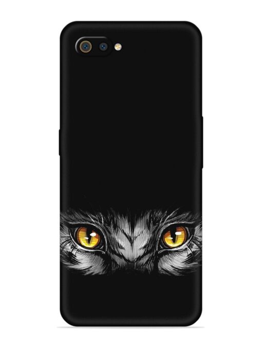 Scary Eye Embossed Soft Silicone Case for Realme C2 Zapvi