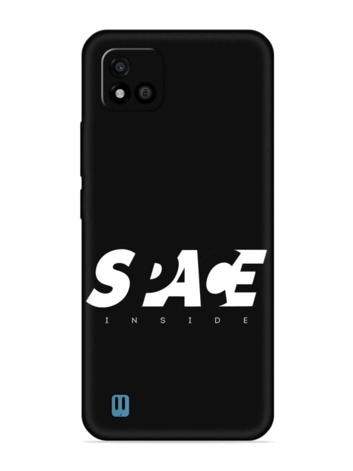 Space Typography Art Embossed Soft Silicone Case for Realme C20 Zapvi