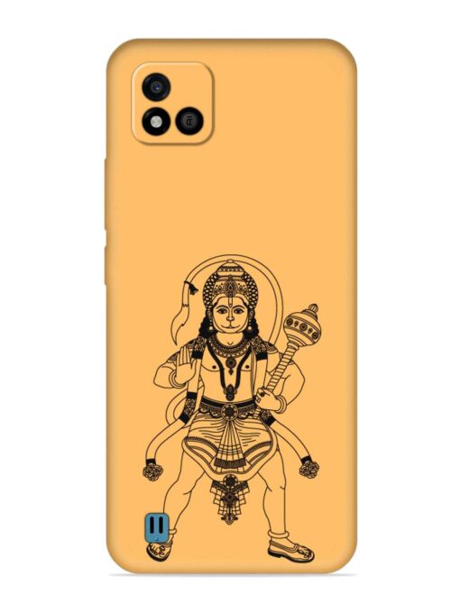 Indian God Hanuman Embossed Soft Silicone Case for Realme C20 Zapvi