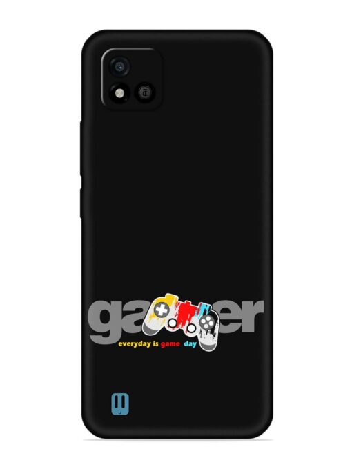 Gamer Everyday Game Embossed Soft Silicone Case for Realme C20 Zapvi