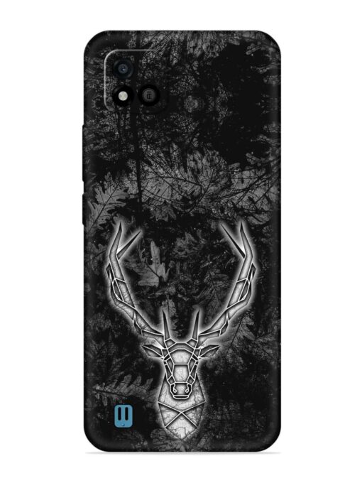 Ancient Deer Embossed Soft Silicone Case for Realme C20 Zapvi