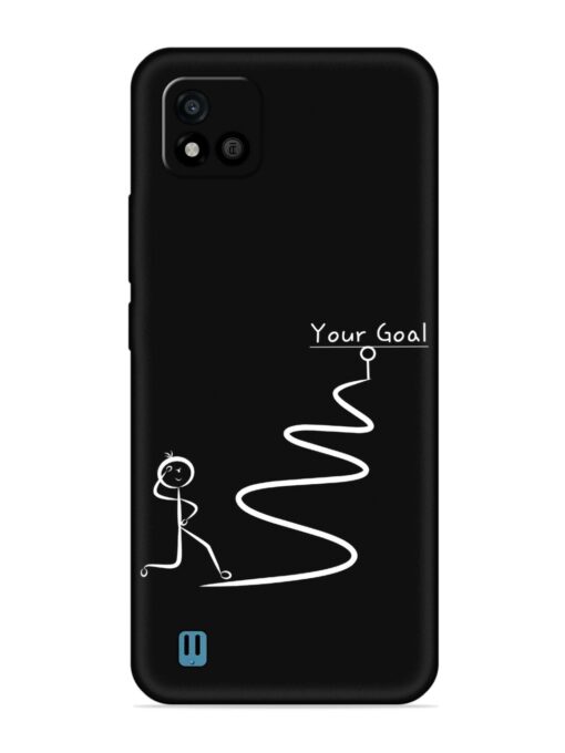 Your Goal Embossed Soft Silicone Case for Realme C20 Zapvi