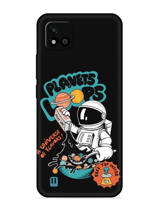 Planets Loop Embossed Soft Silicone Case for Realme C20 Zapvi