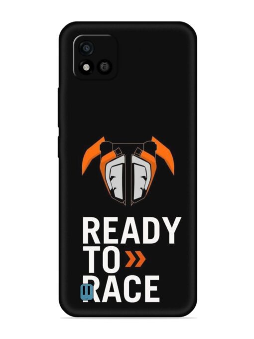 Ready To Race Embossed Soft Silicone Case for Realme C20 Zapvi