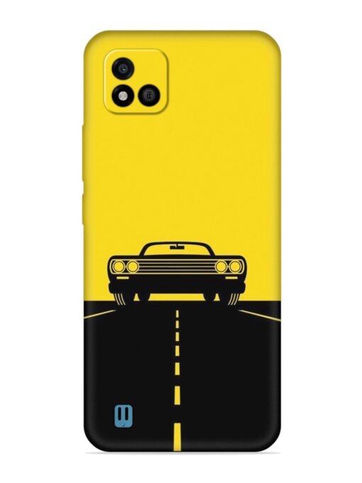 Classic Car Embossed Soft Silicone Case for Realme C20 Zapvi