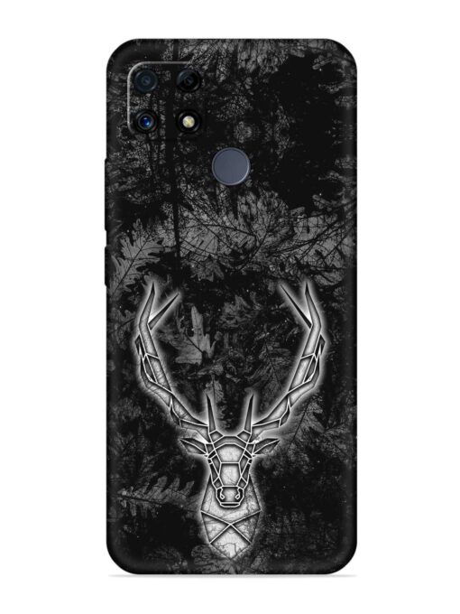 Ancient Deer Embossed Soft Silicone Case for Realme C25S Zapvi