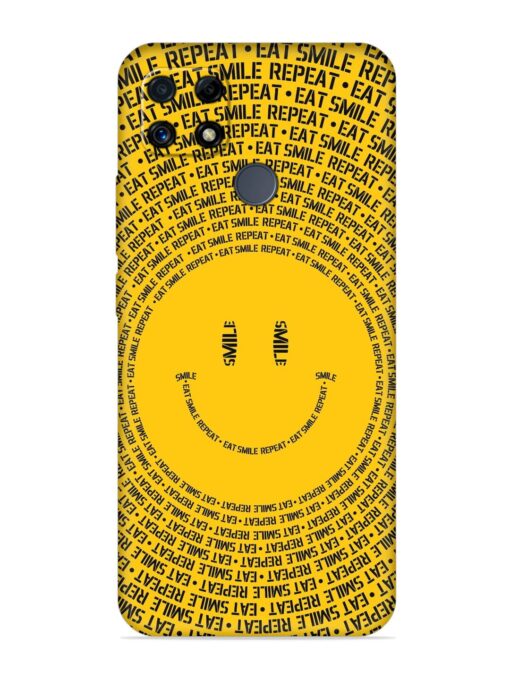 Smiley Embossed Soft Silicone Case for Realme C25S Zapvi