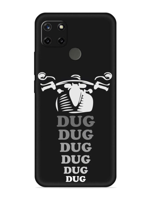 Dug Dug Dug Embossed Soft Silicone Case for Realme C25Y Zapvi