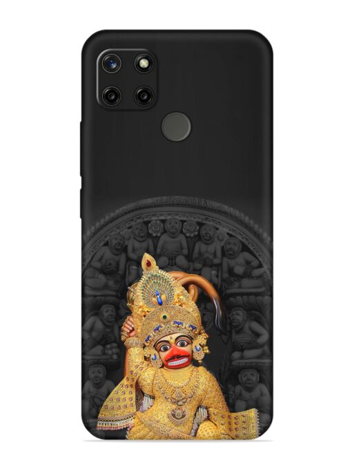 Indian Gold Hanuman Embossed Soft Silicone Case for Realme C25Y Zapvi