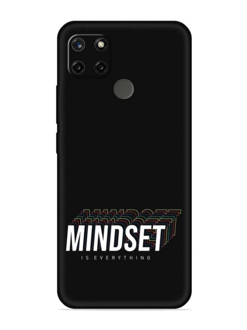 Mindset Everything Slogan Embossed Soft Silicone Case for Realme C25Y Zapvi