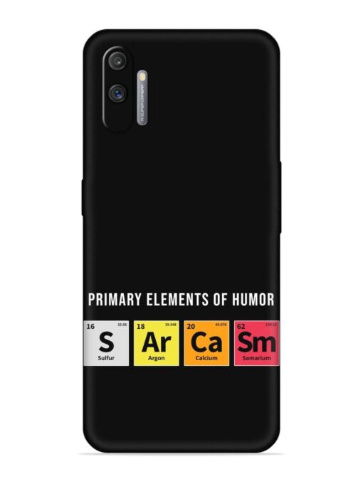 Primary Elements Humor Embossed Soft Silicone Case for Realme C3 Zapvi