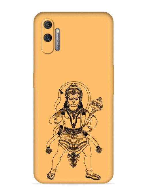 Indian God Hanuman Embossed Soft Silicone Case for Realme C3 Zapvi