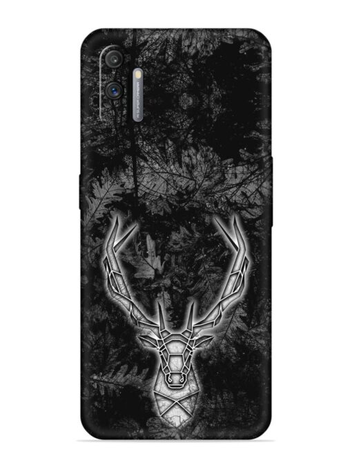 Ancient Deer Embossed Soft Silicone Case for Realme C3 Zapvi