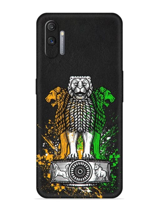 Pillars Of Ashoka Embossed Soft Silicone Case for Realme C3 Zapvi