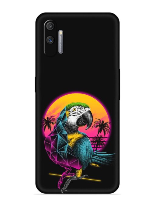 Rad Parrot Embossed Soft Silicone Case for Realme C3 Zapvi